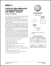 Click here to download NBSG111 Datasheet