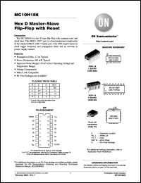 Click here to download MC10H186FNG Datasheet