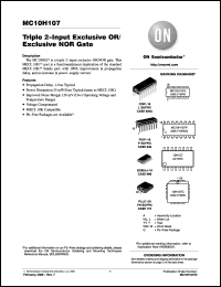 Click here to download MC10H107FNR2G Datasheet