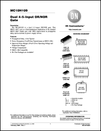 Click here to download MC10H109PG Datasheet