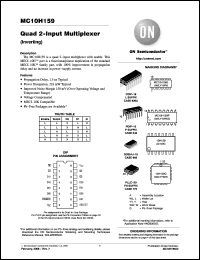 Click here to download MC10H159FNR2G Datasheet