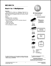 Click here to download MC10H174FNR2G Datasheet