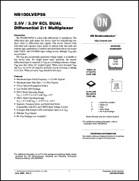 Click here to download NB100LVEP56DTR2G Datasheet
