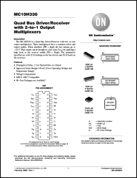 Click here to download MC10H330FNG Datasheet