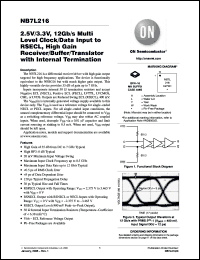 Click here to download NB7L216MNG Datasheet