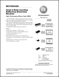 Click here to download MC74HC240ADWR2G Datasheet