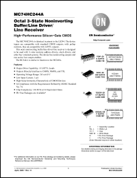 Click here to download MC74HC244ANG Datasheet