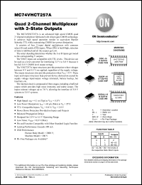 Click here to download MC74VHCT257ADT Datasheet