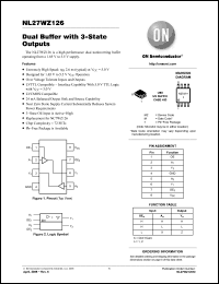 Click here to download NL27WZ126US Datasheet
