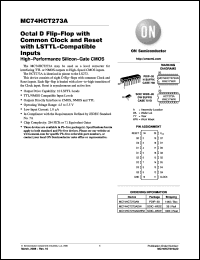 Click here to download MC74HCT273ADWR2G Datasheet