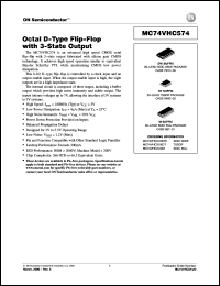 Click here to download MC74VHC574DWG Datasheet