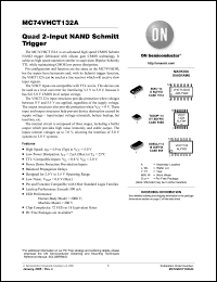 Click here to download MC74VHCT132ADTRG Datasheet