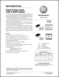Click here to download MC74VHCT573ADWRG Datasheet