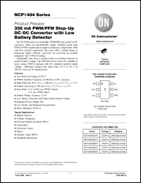 Click here to download NCP1404 Datasheet