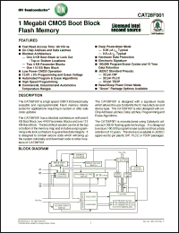 Click here to download CAT28F001L-90BT Datasheet