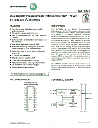 Click here to download CAT5221WI-00-T1 Datasheet