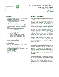 Click here to download CM1630 Datasheet