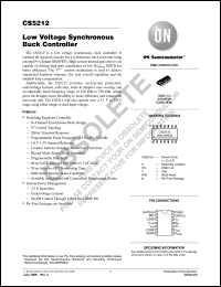 Click here to download CS5212GD14G Datasheet