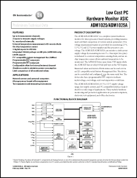 Click here to download ADM1025ARQ-REEL Datasheet