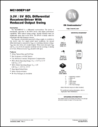 Click here to download MC100EP16F Datasheet
