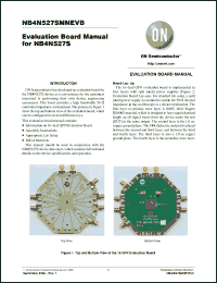 Click here to download NB4N527SMNEVB Datasheet