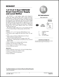 Click here to download NCN4557MTR2G Datasheet