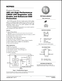 Click here to download NCP603SN330T1G Datasheet