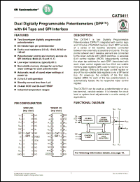 Click here to download CAT5411WI25 Datasheet