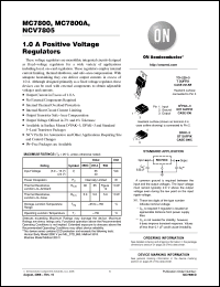 Click here to download NCV7805BT Datasheet