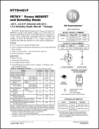 Click here to download NTTD4401F Datasheet
