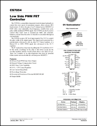 Click here to download CS7054YDW16 Datasheet