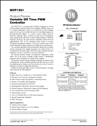 Click here to download NCP1351BDR2G Datasheet