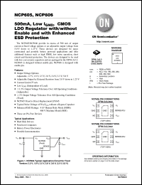Click here to download NCP606MN28T2G Datasheet