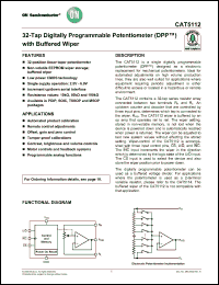 Click here to download CAT5112VI-00-G Datasheet