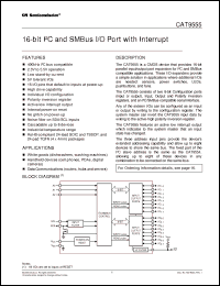Click here to download CAT9555WI-T1 Datasheet