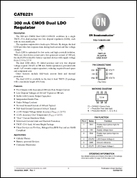 Click here to download CAT6221-MGTD-GT3 Datasheet