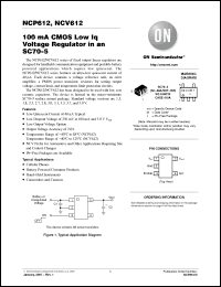 Click here to download NCP612SQ37T1G Datasheet
