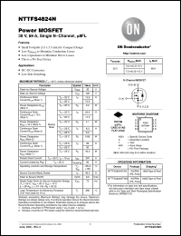 Click here to download NTTFS4824NTWG Datasheet