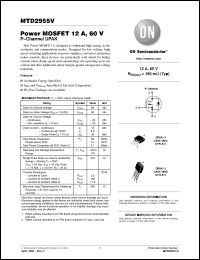 Click here to download MTD2955VG Datasheet