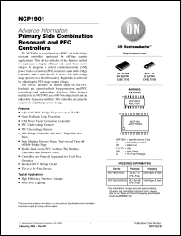 Click here to download NCP1901 Datasheet