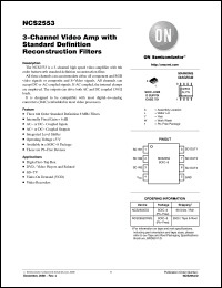 Click here to download NCS2553DG Datasheet
