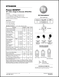 Click here to download NTD4805N Datasheet