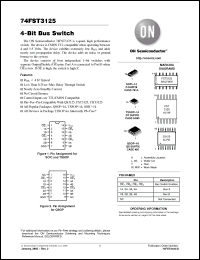 Click here to download 74FST3125QSR Datasheet