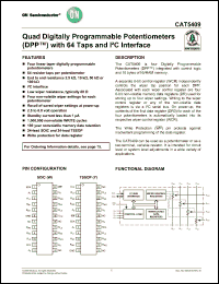 Click here to download CAT5409YI10 Datasheet