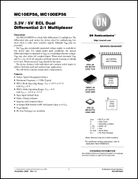 Click here to download MC100EP56MNG Datasheet