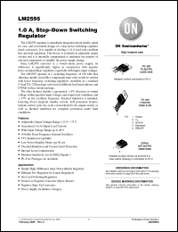 Click here to download LM2595DSADJG Datasheet