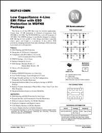 Click here to download NUF4310MN Datasheet