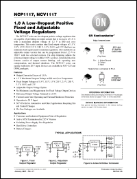 Click here to download NCV1117DT18RKG Datasheet