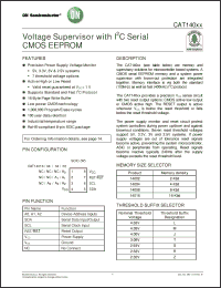Click here to download CAT14002 Datasheet