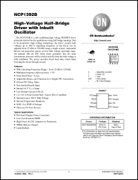 Click here to download NCP1392BDR2G Datasheet